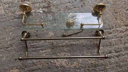 Photo of free Gold coloured bathroom fittings (Bourne End SL8) #1