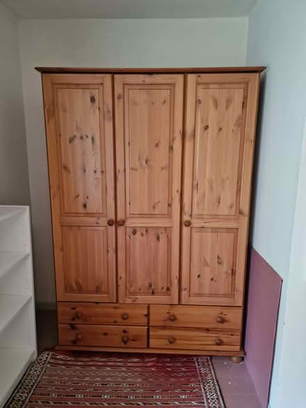 Photo of free Triple pine wardrobe (Lawrence Hill BS5) #1