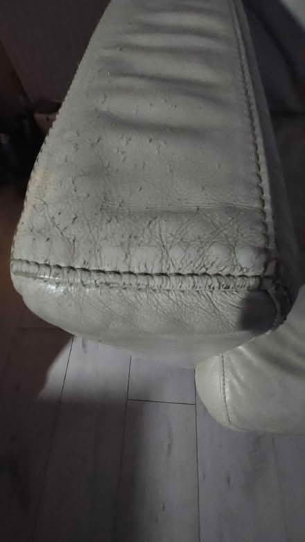 Photo of free Two DFS real leather cream Armchairs (New Brighton CH45) #3