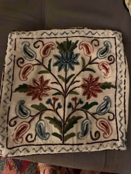 Photo of free Indian embroidered cushion cover (Lifford, kings Norton B30) #2