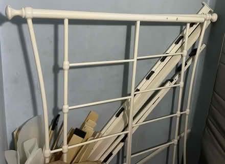 Photo of free Double Bed Frame with mattress (Clapham Junction) #1