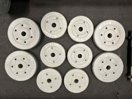 Photo of free Barbell weight bar and weights (Henhull CW5) #3