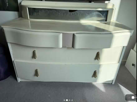 Photo of free Wardrobe & Chest of drawers vintage (Hornsey N8) #2