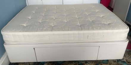 Photo of free Double Divan Bed with mattress (Clapham Junction) #1