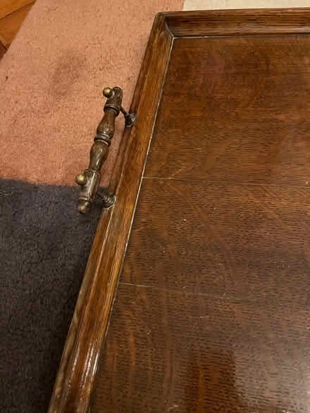 Photo of free Polished Wood Tray (Hertford Heath SG13) #2