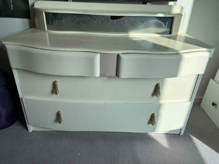 Photo of free Set of 2: wardrobe and chest of drawers, 1960s vintage style (Haringey Heartlands N8) #2