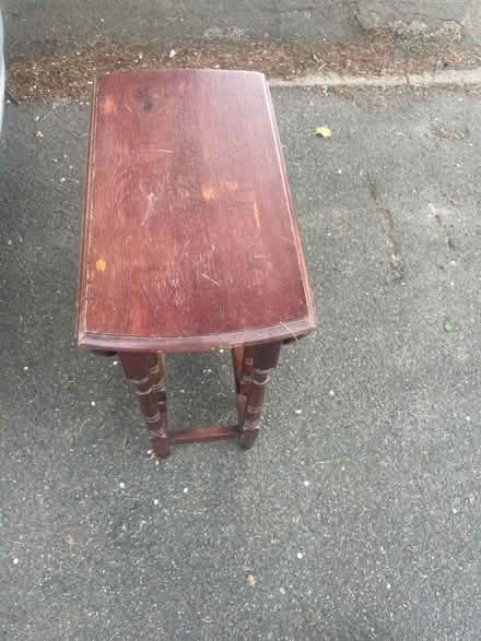 Photo of free Oak folding leaf table (AL2 / SG6) #3
