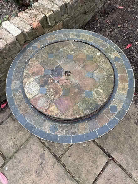 Photo of free Fire pit mosaic garden table (Brent NW2) #2