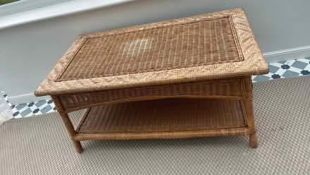 Photo of free Rattan furniture (two arms chairs, two seater and table) (New Oscott B73) #4