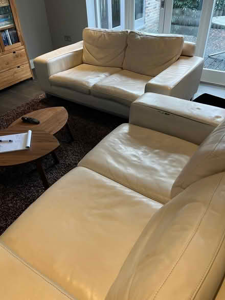 Photo of free 2x 2.5 seater (leather) (SL3 6HA) #3