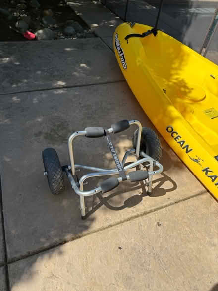 Photo of free Kayak - two person and cart (Arden Park) #3