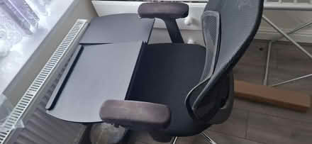 Photo of free Adjustable Desk and chair (68 flavells lane B25) #1