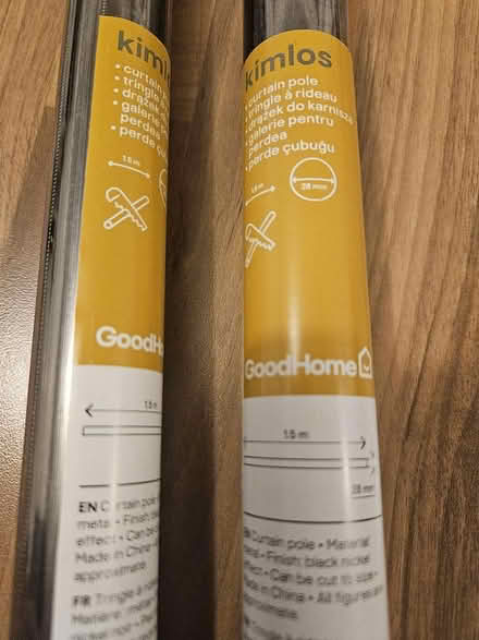 Photo of free Recess curtain poles x2 (Kingswood BS15) #2