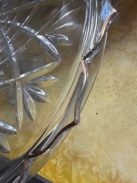 Photo of free Gilt-edged cake stand (Croton-on-Hudson) #3