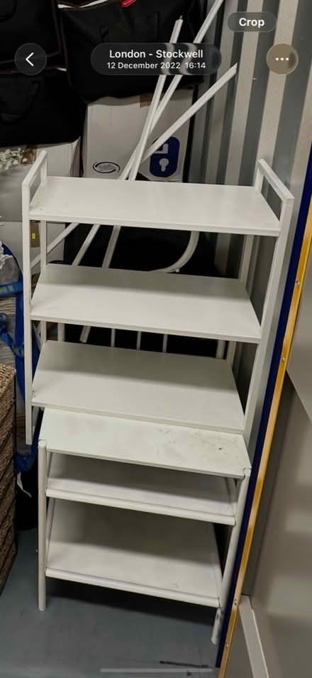 Photo of free Ikea shelves and one clothing rail (Clapham North SW4) #1