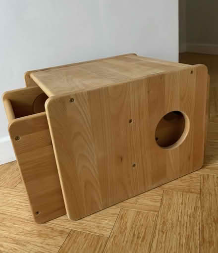 Photo of free Montessori Cube First Table (x1) and Chairs (x2) (Lodge Moor S10) #1