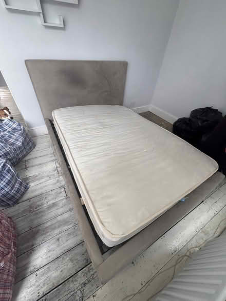 Photo of free Double bed with mattress (Fulham SW6) #1