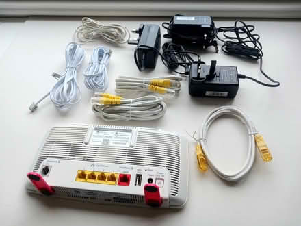 Photo of free Router + cables + plugs (N16 Stamford Hill, Hackney) #1