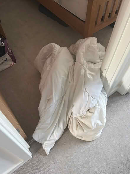 Photo of free Used super king 10.5 tog duvet (Boughton Monchelsea ME17) #1