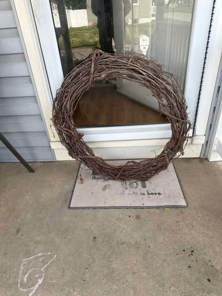 Photo of free Grapevine Wreath (Prospect Park) #1