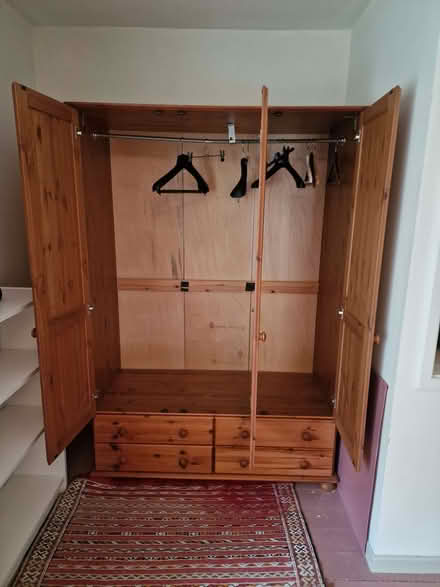 Photo of free Triple pine wardrobe (Lawrence Hill BS5) #2