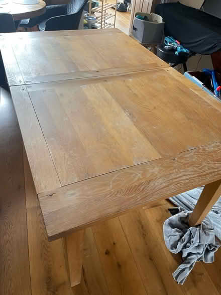 Photo of free Solid oak extending dining table (Wallands Park BN7) #1