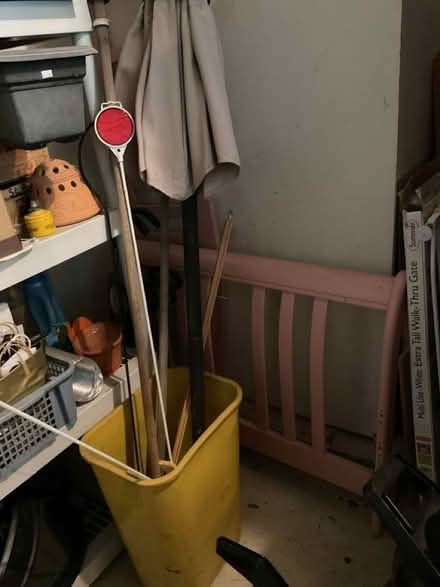 Photo of free Daybed ~ mahogany painted pink (Berwyn) #1