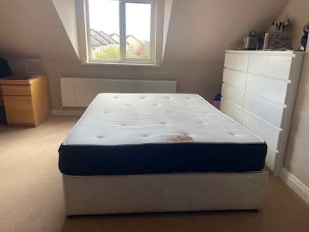 Photo of free King size bed base and mattress (Dublin/wicklow) #1