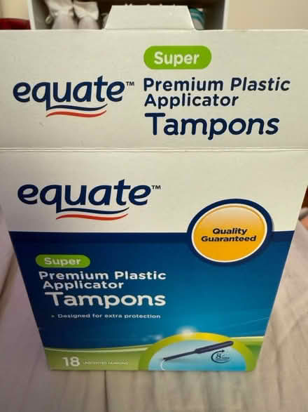 Photo of free super tampons (worcester) #1