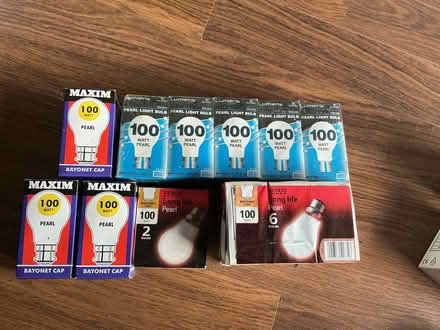 Photo of free Lots of lightbulbs (Ware SG12) #2