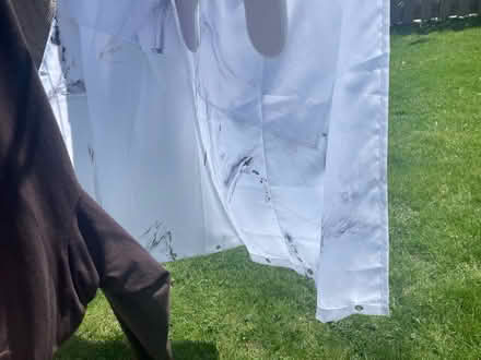 Photo of free shower curtain and liner (Carol stream) #2
