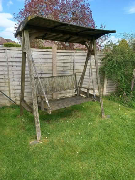 Photo of free Hardwood swing seat (Rickerscote ST17) #1