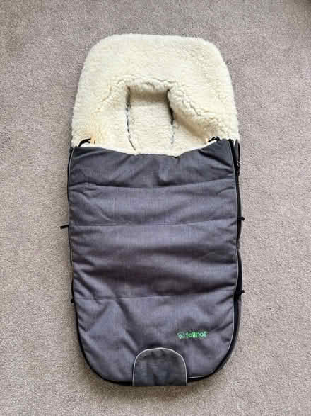 Photo of free Winter wool pushchair footmuff (Bowburn (DH6)) #1