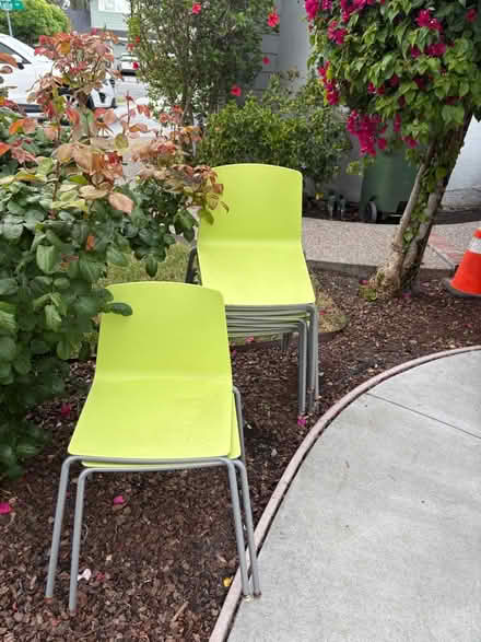 Photo of free 8 Cafe chairs (Korea Town) #2