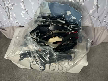 Photo of free Coat hangers (Woodley SK6) #1