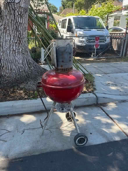 Photo of free Weber Charcoal Grill and Chimney (Palo Alto, near Cal Ave) #1