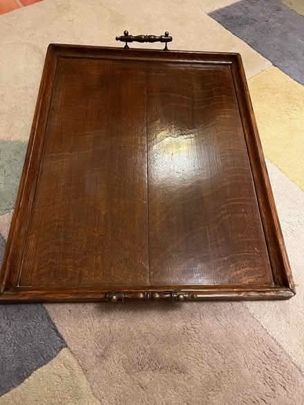Photo of free Polished Wood Tray (Hertford Heath SG13) #1
