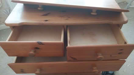 Photo of free Pine chest of drawers needs 1 drawer gluing back (Fairfield Park) #1