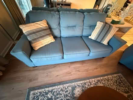 Photo of free Blue Queen Sleeper Sofa (120th Street Ocean City MD) #3