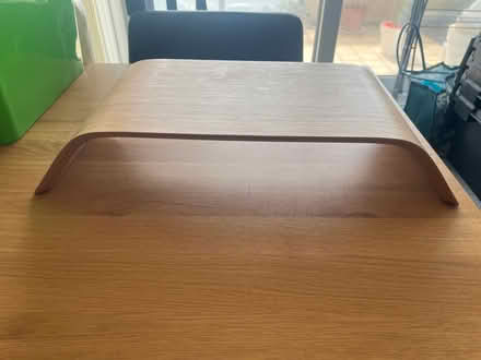 Photo of free Wooden Monitor stand (First Avenue. Hove.) #1
