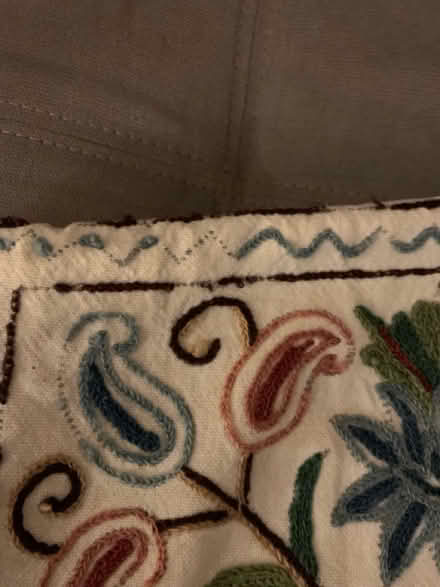 Photo of free Indian embroidered cushion cover (Lifford, kings Norton B30) #4