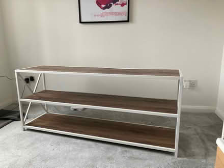 Photo of free Metal framed book shelving (Wayfair Augustus) (Upper Norwood SE19) #1
