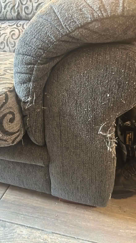 Photo of free Grey sofas (BT12) #4