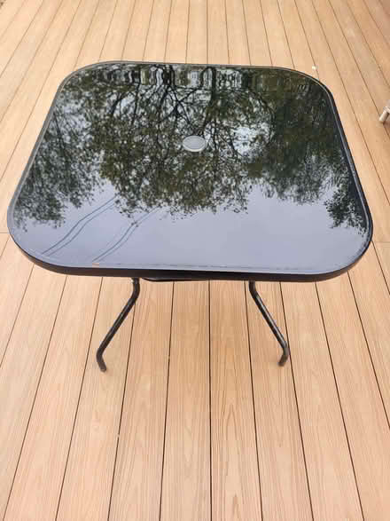 Photo of free Glass top patio table (Segensworth East PO15) #1