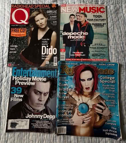 Photo of free magazines/culture club books (Davis Sq) #2