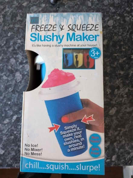 Photo of free Freeze squeeze slushy maker (Saint George's CO2) #1