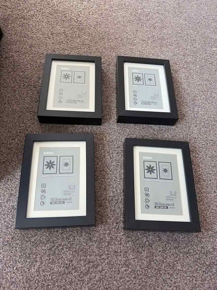 Photo of free 4 x Ribba Ikea photo frames (TN35 Ore) #1