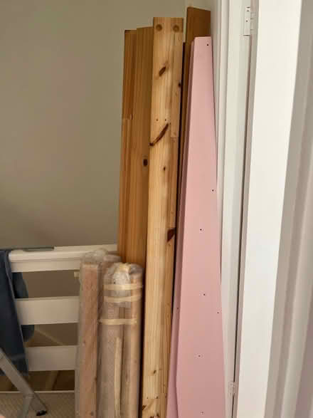 Photo of free Solid pine cabin single bed (RG7 3HY) #2