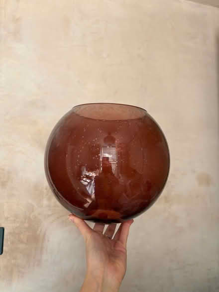 Photo of free Purple glass lampshade (Lewisham) #1