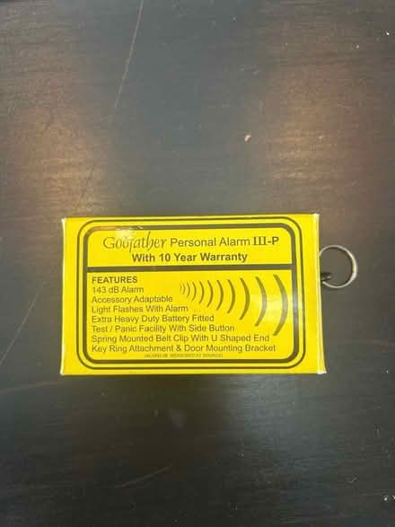 Photo of free Personal alarm (Lavender Hill SW11) #1